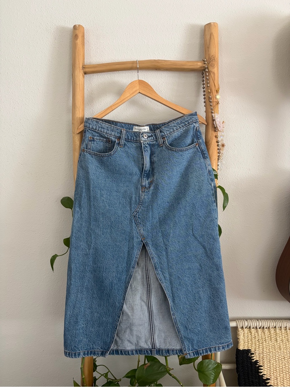 Abercrombie & Fitch High-Rise Light Blue Denim Jeans